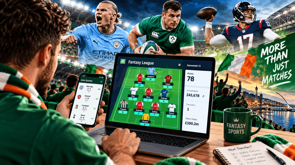 Fantasy Sports in Ireland: Why More Fans Are Turning Matchdays Into a Season-Long Competition